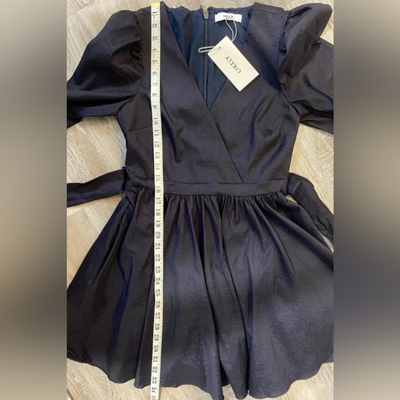 Likley Hana Mini Dress, Navy Blue Woman's Size 6 - Picture 11 of 16
